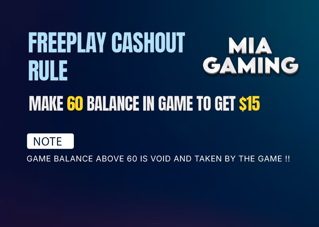 Cashout Rules